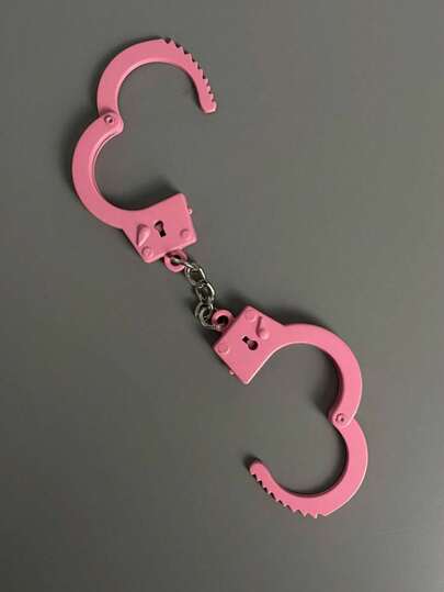 Accesorio de entretenimiento casual, divertido, mini, creativo, de ocio, de entretenimiento, llavero de esposas para parejas, juguete de pulgar, mejor regalo pequeño de llavero, colgante de llavero mini, juguete de juego multiocasión