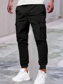 1pc Teen Boys Casual Outdoor Cargo Pants, Versatile & For Back To School Season, Spring/Autumn