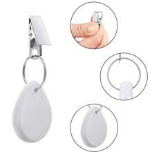 4/8 件桌布配重 桌布吊坠 石桌布配重挂钩 带金属夹 适用于户外派对野餐桌装饰