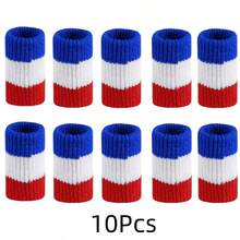 10 Stück Fingerschutz, Sport Finger Schienen Daumen Finger Bandage Stütze Elastische Daumen Hülsen