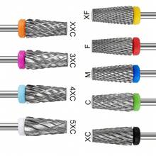 1 件钨钢指甲钻头，专业美甲和修脚工具，用于去除凝胶、塑形、抛光，适合初学者和沙龙使用