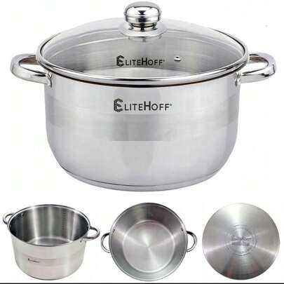 Garnek stal nierdzewna 1,3L