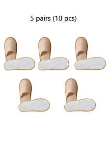 20pcs/10pcs/2pcs(2pcs/Pair) Disposable Slippers For Hotels, Non Slip Slippers For Bathrooms, And Thick Disposable Slippers For Household Guests