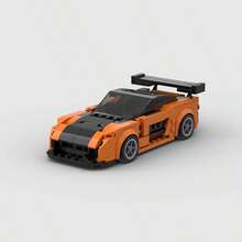 MIKEMENG Red Supercar Building Blocks Set, STEM Creative Educational Toy For Kids, DIY Car Model Kit For Boys, Suitable As Birthday, Halloween, Christmas Gift, Collectible And Room Decor, Affordable Present - 型號 - 查看 9