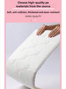 4/12pcs Self-Adhesive 3D Wall Panels - Soft, Thick, Anti-Collision, With Diamond Pattern Tatami Boards, Suitable For Bedroom And Living Room Decor, Grey And White, Wall Protection | Decorative Wall Panels | Self-Adhesive Wallpaper, Removable Wall Stickers, Home Decor, 35cm*70cm 3D Embossed Foam Wallpaper, Faux Leather Texture, Soft And Textured, Reusable And Trimmable, Bedroom Decor Background, Sound-Absorbing Thick Wall Coverage, Headboard Padding, Waterproof, Moisture-Proof, Dust-Proof And Collision-Proof Stickers - Multicolor - View 8