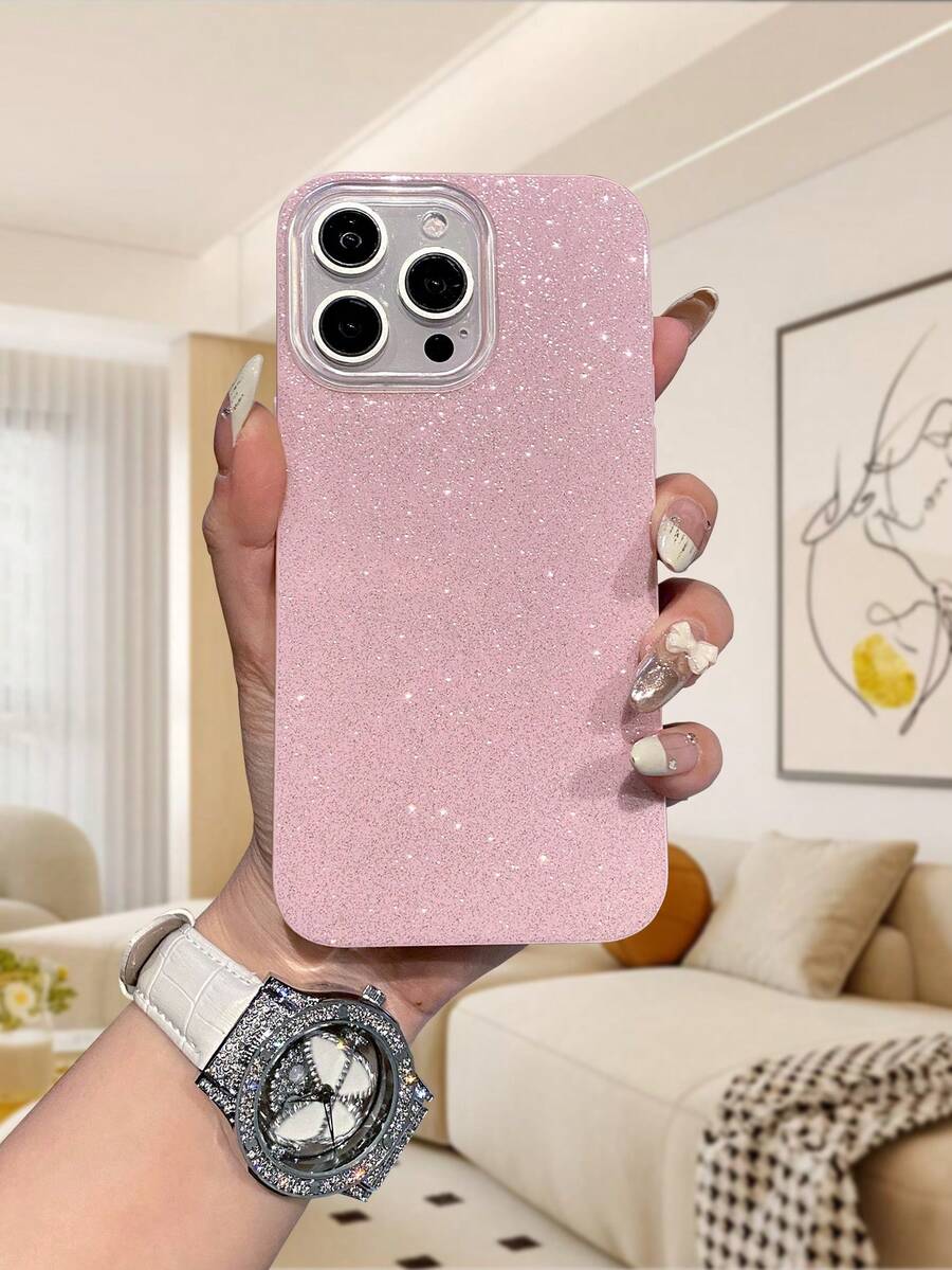 Nuova custodia per telefono con glitter compatibile con Apple 16 Pro Max/15 Pro Max/14 Pro Max/13 Pro Max/12 Pro Max/11 Pro Max/7/8 Plus