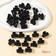 15/20/30/50/100pcs Versatile Fashion Mini 2.5cm Clip Bangs Clip For Women, Simple Retro Hair Clip For Bangs And Hairstyle