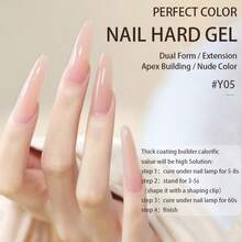 20g Dual-Ended Nail Extension Gel, Perfect Color Nail Gel, Natural Looking Nails, Suitable For All Seasons, Enjoy Salon Experience At Home - Nhiều màu - Xem 17