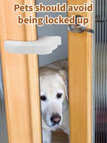 3/2/1件装 熊形儿童抽屉门防夹手装置，免钻孔门挡，婴幼儿门挡，儿童用品 - 白色 - 查看 11