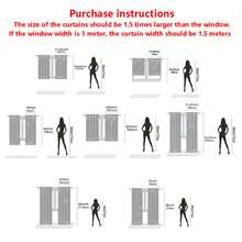 2 Stücke Vorhang mit Weihnachtsmann- und Weihnachtsbaum-Motiv - Polyesterstoff, halbtransparentes modernes Design, geeignet für Schlafzimmer und Wohnzimmer Dekoration, maschinenwaschbar