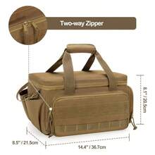 Multi-Functional Tool Storage Bag, Men's Handmade Tool Organizer Bag, Tool Tote Bag, Shooting Range Bag, EDC Bag, Car Repair Tool Bag, For Mechanics, Electricians, Carpenters, Architects, Plumbers, Engineering Maintenance, Home Appliance Repair, Motorcycle Riding