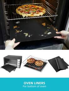 3/5/10pcs Reusable BBQ Mats (Boxed), Non-Stick, Easy To Clean, Heat Resistant, Suitable For Home, Restaurant, Camping, Electric Oven, Gas Oven, Toaster, Grill, Outdoor BBQ Mat, Thick Baking Mat, Kitchen Tool, Material, Durable Kitchen Essential, Suitable For Outdoor BBQ And Cooking - - - View 6