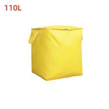 1pc Extra-Large Durable Plastic Storage Bag For Moving - Dustproof & Hand-Washable , Scratch-Resistant Moving Bag With Handles & Zipper Design , Ideal For Moving & Packing, Waterproof Quilt & Clothes Storage Organizer - Multicolor - View 8