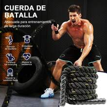 Weighted Skipping Rope, Weighted Jump Rope For Adults, Weighted Skipping Rope, For Exercise, Power, Skipping Rope, Improves Strength And Muscle Training, Comprehensive Physical Exercise - 黑色 - 查看 5