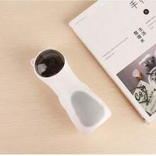 Automatic Laser Cat Toy, Auto Rotating Laser, Multi-Level Adjustment, Fast & Slow Modes, Indoor Cat Interactive Toy, Batteries Not Included - White - View 4