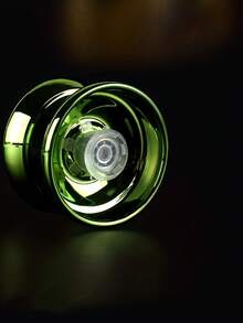 Beginner & Teen Alloy Yo-Yo Toy - Outdoor Game & Hand-Eye Coordination Development Christmas Halloween Gift, Spinning Toy - Durable Metal Gyro, Smooth Spinning Motion, Blue