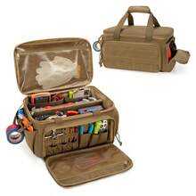 Multi-Functional Tool Storage Bag, Men's Handmade Tool Organizer Bag, Tool Tote Bag, Shooting Range Bag, EDC Bag, Car Repair Tool Bag, For Mechanics, Electricians, Carpenters, Architects, Plumbers, Engineering Maintenance, Home Appliance Repair, Motorcycle Riding