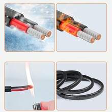 1PC 16 Gauge Wire 2 Conductor Electrical Wire, 16 AWG 1.309mm² Wire PVC Cord, 12V/24V DC Low Voltage/Copper-Clad Aluminum(CCA) 2 Wire For Automotive Wire LED Strips Lamp Lighting Marine(5M/9.2M/15.3M/30.5M)