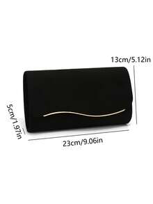 Bolsa de Embreagem Prateada com Design em V, Corrente Metálica, Lantejoulas Brilhantes, Bolsa de Festa para Noite, Envelope, Casamento, Casual, Bolsa Feminina, Jantar de Gala, Presente do Dia dos Namorados, Feriado do Amor, Encontro