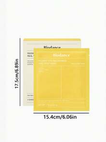 胶原蛋白面膜 3 片装 生物胶原蛋白深层夜间面膜 女士护肤深层补水收缩毛孔面膜