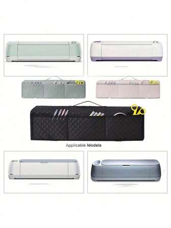 Housse pour Maker 3/Maker/Explore Air 2, housse anti-poussière avec poches pour outils, accessoires, stylos, housse pour machine à découper Maker 3 pour scrapbooking