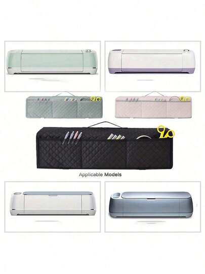 Abdeckung für Maker 3/Maker/Explore Air 2, Staubschutzabdeckung mit Taschen für Werkzeuge, Zubehör, Stifte, Maker 3 Abdeckung Scrapbooking Stanzmaschine Abdeckung