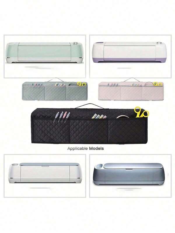 Cover For Maker 3/Maker/Explore Air 2, Dust Cover With Pockets For Tools Accessories, Pens, Maker 3 Cover Scrapbooking Die-Cut Machine Cover