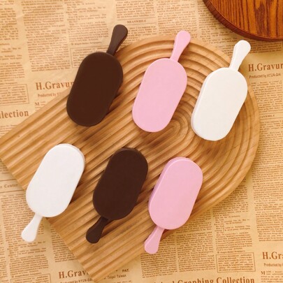 1pc Squeeze Toy - Realistic Ice Cream Squishy Slow Rebound Squeeze Toy, Donut & Cake Design