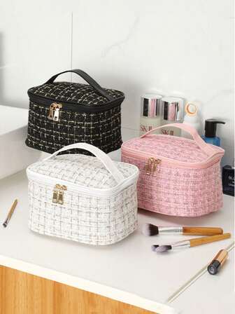 2pcs Large & Small Cosmetic Bag Set, Makeup Organizer Pouch, Portable Travel Makeup Bag, Makeup Bag, Make Up Bag, Makeup Bags, Cosmetic Bag, Makeup Organiser, Makeup Pouch, Bag, Vanity, Make Up Pouch, Pouch Bag, Make Up Bags, Small Makeup Bag, Makeup Pouch, Cosmetic Bag, Large Capacity, Large Makeup Bag, Christmas Gifts, Pouch, Gifts For Women, Pouch, Clutch / Small Handbag, Necessaire, Makeup Organizer, Makeup Organize, Pouch, Brush Holder, Mini Pouch, Large Capacity Pouch, Gifts For Women, Christmas Gifts, Gift Ideas For Women