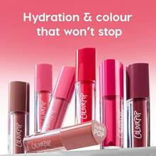 ColourPop HydraPop Glossy Lip Stain - 2-In-1 Hydrating Gloss-To-Tint Lip Color - Infused With Antioxidant-Rich Guava, Lychee & Squalane - Mantra (0.11 Fl Oz) - 藍莓瑪格 - 查看 8