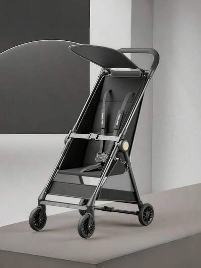 Un nuevo cochecito plegable portátil, multidireccional y de alta calidad con parasol incorporado, protección UV y protección contra la lluvia: un artículo imprescindible para todas las mamás.