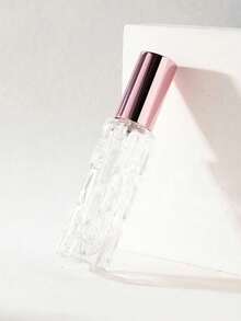 10ml Flacone spray per profumo in vetro di alta qualità, ricaricabile, con pompa spray, flacone sottopacco, piccolo flacone da viaggio per profumo, contenitore per profumo portatile vuoto per viaggi, soggiorni, case, camere da letto, bagni, decorazioni per la casa, viaggi, matrimoni, feste di compleanno, regali per uomini, mamme, papà, amici, accessori per Capodanno, regali divertenti, strumento da viaggio portatile - Argento - Visualizzare 4