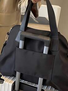 1个三丽鸥Hello Kitty大容量汽车后备箱收纳包/单肩包，卡通人物设计，旅行收纳包，带柔软衬垫和耐用肩带，适合海滩、浴室、卧室收纳，父亲节礼物，派对礼品，生日礼物，礼品填充物，正版授权产品，万圣节派对，生日派对