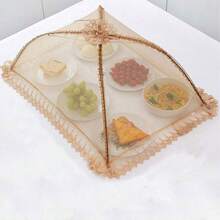 1个食品罩，伞形可折叠防尘罩，防污染，防苍蝇蚊子 - 彩色 - 查看 17