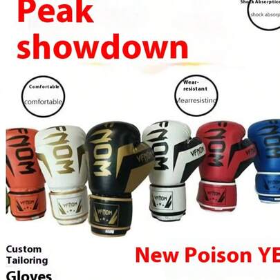 1 Stück beliebte professionelle Boxhandschuhe für Erwachsene, Muay Thai, Sanda, Sandsäcke, Jungentraining, ganzjährig unisex