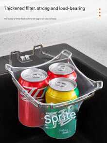 3-Hole Stainless Steel Sink Strainer, Sink Drain Filter, Kitchen Sink Strainer, Sink Corner Strainer, Sink Basket Strainer, Kitchen Sink Accessories - Multicolor - View 9