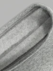 Ensemble 2 pièces femme, sweat-shirt à capuche manches longues mode décontractée avec design de découpe à la taille et pantalon de survêtement ample, gris