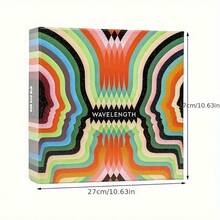 Colour Wavelength Telepathic Card Game Multi-Person Interaction Strategic Cooperation Card Games Family Entertainment Card