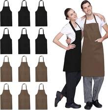 Aprons - Siyah + Kahverengi - Görünüm 12