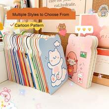 20本/包 便携式笔记本，可爱笔记本，日记本，方格纸，迷你卡通学生笔记本，方格笔记本，日记本，礼物，文具，学习用品，便签本，卡通迷你笔记本，儿童笔记本，方格纸，带熊耳朵的迷你便签本，日记本，迷你卡通笔记本，办公学习用品，礼物