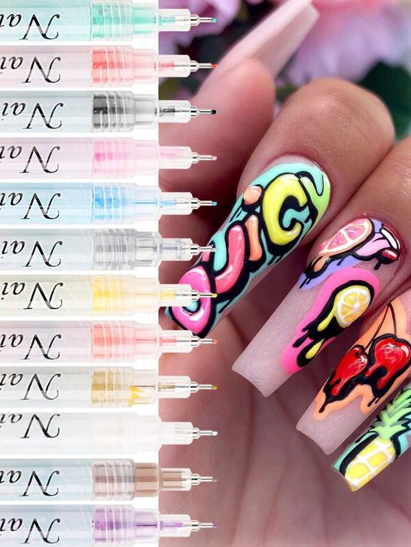 Stylo marqueur acrylique coloré, imperméable, pour peinture, dessin, graffiti. Stylo marqueur à séchage rapide et permanent, neutre, pour les étudiants, les professeurs et l'usage scolaire, rentrée scolaire