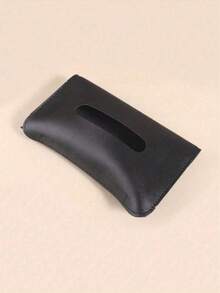 1 Stück Taschentuchbox aus PU-Leder, Auto Sonnenblende hängender Halter, Autoinnenraum Aufbewahrung Dekorationszubehör