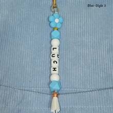 1-Piece Flower Bag Charm, Tassel Pendant, Available In Multiple Flower Colors, Customizable With Name And Initials Beads, Suitable As A Birthday/Holiday Gift For Mother/Family/Girlfriend. - Multicolor - View 86