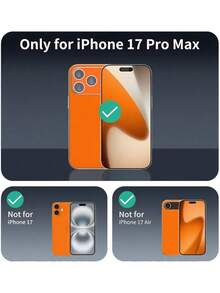 2pcs Camera Lens Glass Film [Multi-Layer Protection] Compatible With Iphone 17 Pro Max And 17 Pro Camera Lens Protector, Tempered Glass Cover, Anti-Glare For Night Photography, 3D Stereo, Protect Camera - Clear - View 3