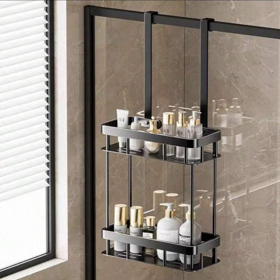 Easy-To-Install Wall-Mounted Racks For Bathrooms, Kitchens, And Toilets ...