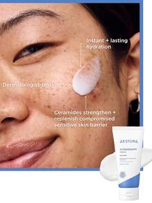 Kem dưỡng da AESTURA ATOBARRIER365 chứa Ceramide, một loại kem dưỡng ẩm Hàn Quốc giúp phục hồi hàng rào bảo vệ da. Sản phẩm cung cấp độ ẩm kéo dài 120 giờ. Viên nang Ceramide phù hợp cho da khô và nhạy cảm mà không gây mụn. - Kem ATOBARRIER365 - Xem 3