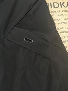 Hidkat Men's Winter Thermal Lined Hooded Jacket With Removable Fur Collar, Zip-Up Loose Mid-Length Parka Coat For Casual, Outdoor, Camping, Skiing Casual Outfits Streetwear Vacation HIKING Streetwear Vintage, Back To School, Retro Casual Outfits