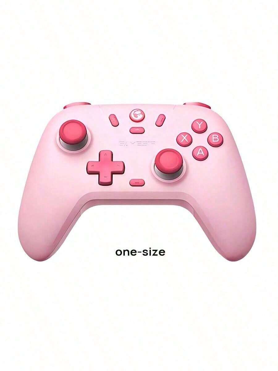 GAMESIR T4 Nova Lite Tri-Mode Game Controller With Hall Effect Joysticks And PS5-Level Linear Triggers, Zero Drift, High Precision, Multi-Platform Compatible With PC, Switch, IOS, And Android (Peach Pink) - Peach Pink - View 1