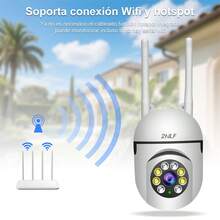 2NLF Pack 2 Cámaras Inalámbricas de Vigilancia Blancas 8MP | WiFi6 Banda Dual 2.4G/5G | Zoom 4X | Seguimiento AI de Personas | Audio Bidireccional | Visión Nocturna Color HD 1080*1920 | PTZ 360° | IP66 Impermeable | Almacenamiento MicroSD/Nube | Compatible 390eyes | Ideal para Hogar, Exteriores y Oficinas - Tipo de Enchufe A USA (110-127V) - Ver 8