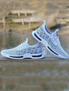 New Men's Breathable All-Season Shoes, Low-Top Lace-Up Outdoor Casual Sports Shoes, Casual Men's Shoes